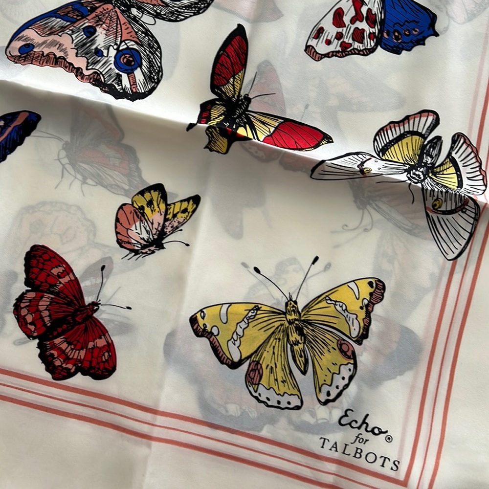 Echo for Talbots Silk scarf